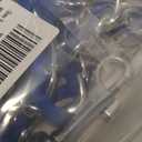 Chain Dog Leash Chew Proof Metal Leash for Medium Large Dogs, Chain Link Dog Anti Chew 5.2FT / 4FT Strong Anti Bite Comfortable Soft Padded Handle (Blue, 4FT(30-80lb)