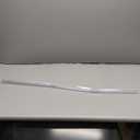 Frameless Shower Door Bottom Seal Shower Sweep with Drip Rail for 3/8" Glass,36" Long, Vinyl, Clear