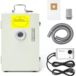 500W Laboratory Vacuum Cleaner, Single-Blade Wheel Dust Collector, High Suction, Quiet Operation, Portable & Efficient for Lab Bench, Tools, and Floor Cleaning