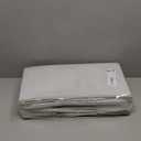 6 Pack Wardrobe Closet Organizer and Storage for Clothes - 7 Grids Foldable Drawer Dividers Organizers for Jeans | Pants | Shirts | Leggings, Stackable Clothing Bins for Closets Organization (White)