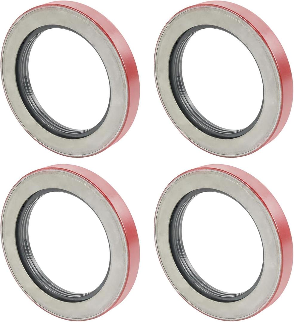 4PCS Oil Seal 3.125" X 4.506" Replacement for Dexter 010-056-00 10K 12K Heavy Duty 15K Axles Trailer Axle Bearing Seal