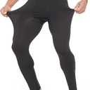 SS COLOR FISH 3 Pack Men Compression Pants Athletic Baselayer Workout Legging Running Tights for Men (XX-Large, 2white&1black)