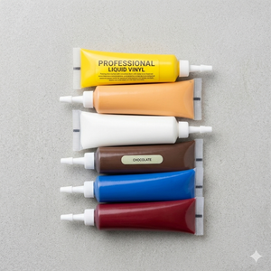 Leather & Vinyl Repair Kit, Sofa, Jacket, Car Seats and Purse. Leather Repair Kit. Super Easy Instructions to Match Any Color, Restore Any Material, Bonded, Italian, Pleather, Genuine