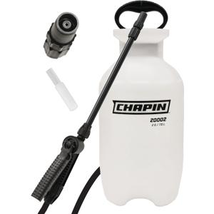 Chapin 20002 Made in USA 2 -Gallon Lawn and Garden Pump Pressured Sprayer, for Spraying Plants, Garden Watering, Lawns, Weeds and Pests, Translucent White