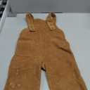 Mornyray Toddler Boy Girl Soft Corduroy Suspender Pants Kids Overalls Loose Retro Adjustable button overalls 3-6 Months