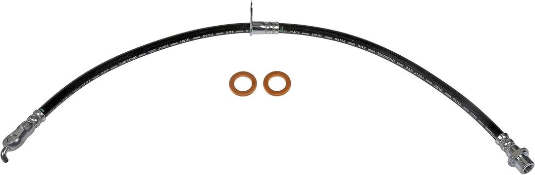 Dorman H620640 Front Driver Side Brake Hydraulic Hose Compatible with Select Pontiac / Toyota Models