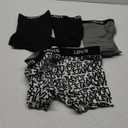 Levi's Mens Boxer Briefs Breathable Stretch Underwear 4 Pack (2X, Scribble Logo, Caviar, B25heathergrey, Caviar)