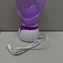 Facial Steamer Personal Steam Inhaler Sauna Facial Steamer Hot Mist Moisturizing Beauty Instrument Rejuvenate and Hydrate Your Skin (Purple)