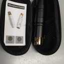 Bolanle Microphone Preamps 28dB Gain XLR Male to Female Adapter with Gold-Plated Connectors, 48V Phantom Power for SM7B/SM58 Mics, Mixer, Sound Card (Black)