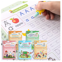 Magical Handwriting Workbooks Handwriting Practice Copybook Aid Magic Pen Reusable Copybook Grooves Template Design for Children Books Suitable for Children's Learning (5)