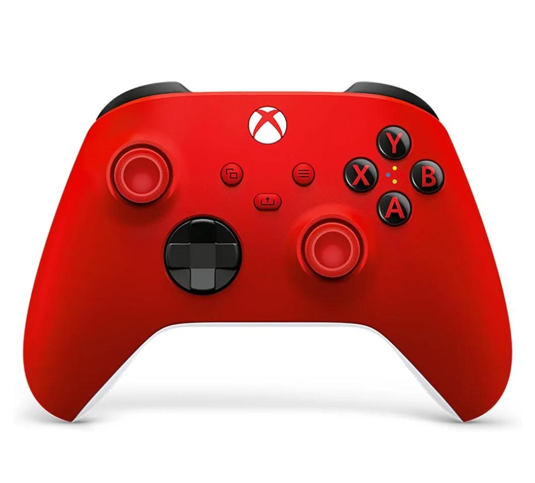 Xbox Wireless Gaming Controller (2025) – Pulse Red – Play on Xbox, Windows, Android, iOS, FireTV Sticks, Smart TVs, VR Headsets