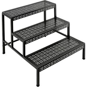 3 Tier Metal Plant Stand, Ladder Flower Pot Holder Plant Stands