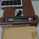 Automatic Chicken Coop Door Solar Powered, Extra Large Size, Anti-Pinch Design, Battery Powered Auto Chicken Door with Timer & Light Sensor, Solar Chicken Coop Door with Remote Control (50-100M)