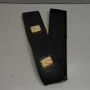 30 Inch Silicone Stove Top Shelf Magnetic for Kitchen Gadgets, Soft Flexible Strong Magnetic Heat Resistant Spice Rack Kitchen Organizer for Over Stove (Black)