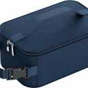 HowFly Small Lunch Box for Men- Small Insulated Snack Bag for Kid - Mini Cooler Bag Resuable Freezable Lunch Bags Thermal Lunchbox for Women Kids Work - Navy Blue