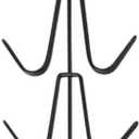 2pcs 360° Rotatable Hanging Closet Organizer - Metal Multi-Layer Purse Rack for Handbags, Scarves & Belts