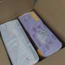 The Honest Company Comfort Dry Overnight Diapers, Up to 12 Hours Protection, Hypoallergenic, Cozy Cloud + Star Signs, Club Box Size 3 (1628 lbs), 52 Count