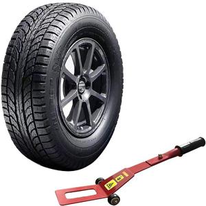 Portable Effortless Tire Jack Tool, Tire Lifting Jack Tool with Removable Handle [ Extended Version ]