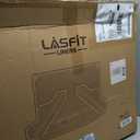 LASFIT Trunk Mat with Backrest Mat for Chevrolet Chevy Traverse 2024-2026 & GMC Acadia 2024-2026 & Buick Enclave 2025-2026, All Weather TPE Custom Fit Cargo Mat Trunk Liner with Backrest Mat, Black