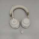 Wireless Headset, Bluetooth Headset with Microphone Noise Canceling& Charging Dock, V5.2 Wireless Headphones with Mic Mute & USB Dongle, 45Hrs for Work/Meetings/Call Center/Office/Teams/Zoom