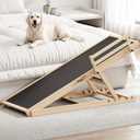 Dog Ramp for High Bed Couch, 55" Long Pet Steps for Any Sizes Dogs