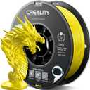 Official Creality PETG 3D Printer Filament 1.75mm 1KG (2.2lbs), High Precision, Strong Toughness, Odorless, Better Flow, Moistureproof 3D Printing CR PETG Filament, Yellow