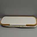 Toilet Paper Storage Basket with Lid - The Ultimate Bathroom Organizer, Free Standing Toilet Paper Holder for Up to 9 Mega Rolls, Toilet Tissue Storage Bin with Handle for RV Closet, Beige