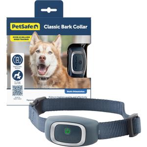 PetSafe Bark Collar - Helps Discourage Nuisance Barking - Gentle Static Correction - Progressive Correction - Waterproof Dog Collar - Adjustable Fit - Battery Operated (One Size (Pack of 1))