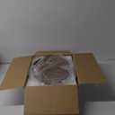 Tropical Ceiling Fans with Lights and Remote/APP Control, 44 Inch Palm Leaf Ceiling Fan with LED Lights, Outdoor Ceiling Fans for Patios Porch, Reversible Quiet Motor, Dimmable, Light Brown