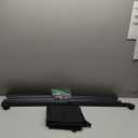 MAYOLIAH Large Single Panel Room Divider on Wheels, 71W x 75H Rolling Privacy Screen, Portable Wall Divider for Home Office Partition, Black