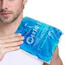 Extra Large Gel Ice Pack for Injuries – Reusable Hot & Cold Compress for Back, Shoulder, Knee & Neck Pain Relief, Long-Lasting Cold, Flexible Therapy Pack, Post-Surgery Recovery, 12.4" x 8.3"