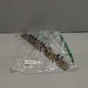 reliahom Broom Holder Wall Mount Mop and Broom Hanger Wall Mounted Garage Storage Rack Kitchen Garden Tool Organizer (5 Racks with 4 Hooks, Bronze) (1 Pack 5R4H)