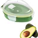 Avocado Saver Holder, Avocado Saver Keeper, Avocado Container Storage Box Reusable Food Crisper Fruit Keeper for Refrigerator, Keep Your Avocados Fresh