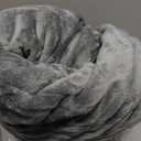 Bedsure GentleSoft Heated Blanket Electric Throw - Soft Ribbed Flannel Electric Blanket, Heating with 4 Time Settings, 6 Heat Settings, and 3 hrs Timer Auto Shut Off (50x60 inches, Light Grey)