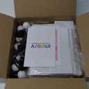 Marquee Light Up Letters, 3FT Large Light Up Letters for Party, Marquee Numbers, Mosaic Balloon Frame, Cardboard Letters for Birthday Wedding Engagement Party Backdrop Decorations, Letter V