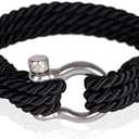Mover Bracelets Paracord Bracelet for Men - Twisted Rope Bracelets for Men, Handmade Mens Bracelets Jewelry, Boyfriend Gifts Birthday, Pulseras Para Hombres, Men's Bracelet Gifts for Son Pack Of 2, S-1-8