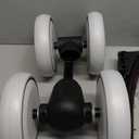 Baby Balance Bike for 1-3 Years (10-36 Months) with Colorful Lighting Wheels & Music, Soft Seat, 4 Silent No-Pedal Wheels  Ideal Toddler Gift for Birthday/First Bike (Black)