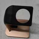 WITHit Smart Watch Stand Compatible with Apple Watch, Gold  Watch Docking Station Fits All Models/Sizes/Cases  Practical and Convenient Watch Charging Station, Protects from Spills/Scratches