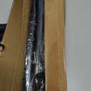 Mcrbeay Shower Curtain Rod, 1" Diameter Heavy Duty Tension Shower Rod, Non Slip Adjustable 28-74 inch No Drilling Shower Curtain Rods Spring Tension For Bathroom, Shower Stall, No Rust, Black