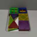 PicassoTiles Magnetic Tiles Toddler Toys Magnetic Building Blocks for Kids 61 Piece STEM Educational Toys for Girls & Boys Ages 3-12 Play for Preschool Learning Stocking Stuffer (61pc With Carry Case)