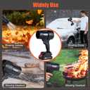 Cordless Leaf Blower,Handheld Leaf Blower, Lightweight Leaf Blowers for Patio Cleaning, Lawn Care, Leaves, Dust