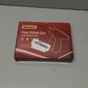 Stitch Gun for Clothes Stitchy Tagging Gun for Clothing Stitchy Quick Clothing Fixer -Includes 1,000 Black Fasteners & 1,000 White Fasteners & 6 Needles(hotpink+White)