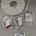 Neon Rope Lights, 10ft Smart RGB+IC LED Strip Lights with App & Remote Control, IP67 Waterproof Flexible Neon String Lights for Bedroom, Music Sync, DIY Multiple Modes for Wall Gaming Christmas Home