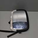 Munchkin Baby Car Mirror for Rear Facing Car Seats, Night Light LED Pivot 360 Baby in-Sight Adjustable Auto Mirror, Black