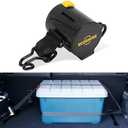 ECOSHIRE Cargo Straps for Car Trunk – Self-Retracting Tie-Down Straps – 2-Point Ratchet Tie-Down Straps with Hooks – Heavy-Duty Car Straps for Cargo Organization and Storage – for SUVs, Hatchbacks