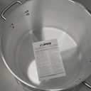 Winco 6.0mm Aluminum Sauce Pot, 26-Quart