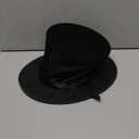 Black Top Hat Magician Collapsible Hat for Kids Teen Boys Adults Birthday Party Comedy Show Supplies