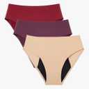 Mordlanka Period Underwear for Women Heavy Flow High Waisted Menstrual Panties with 55ml High Absorbency, Large