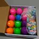 26 Pack Easter Eggs Filled with Animal Alphabet Matching Toys Easter Gifts,Alphabet Matching Toys for Kids Boys Girls, Easter Egg Fillers, Easter Basket Essentials Stuffers Filler and Party Favors