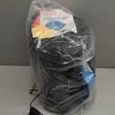 Snow Tube for Sledding Heavy Duty, Inflatable Snow Sled Innertube with Air Pump & Premium Canvas Cover for Kids Adult with Thickened Bottom, Towable Rope (2 Pack)